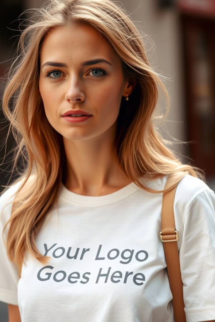 Customized White T-shirt - Image 3